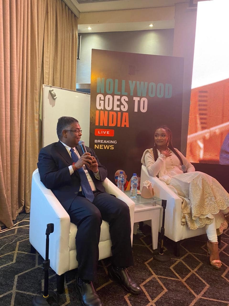 Interesting discussion on Nollywood-Bollywood cooperation at the Nigerian International Film Summit on 31 August 2022